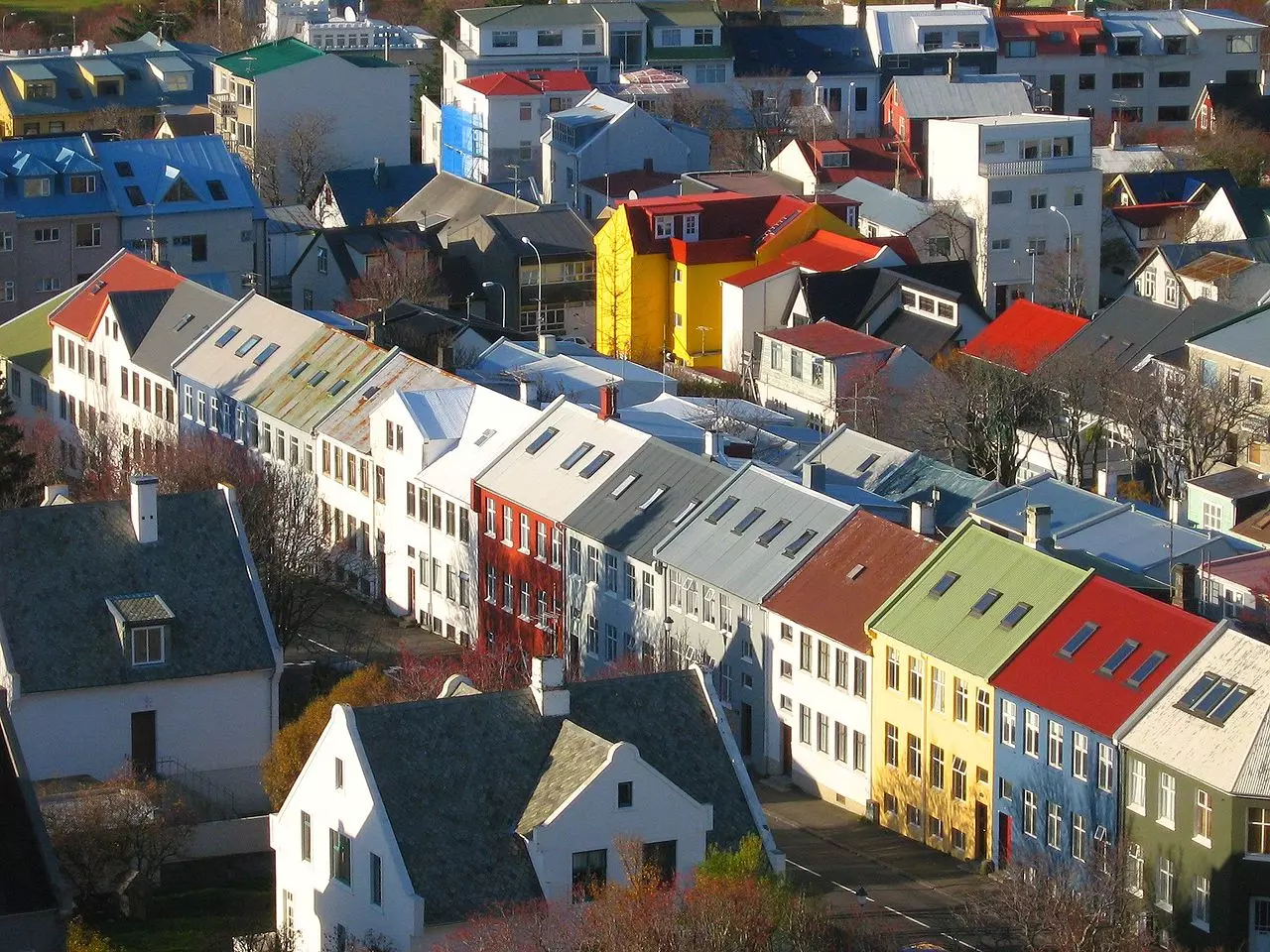 Una imatge d'arxiu de la ciutat de Reykjavik