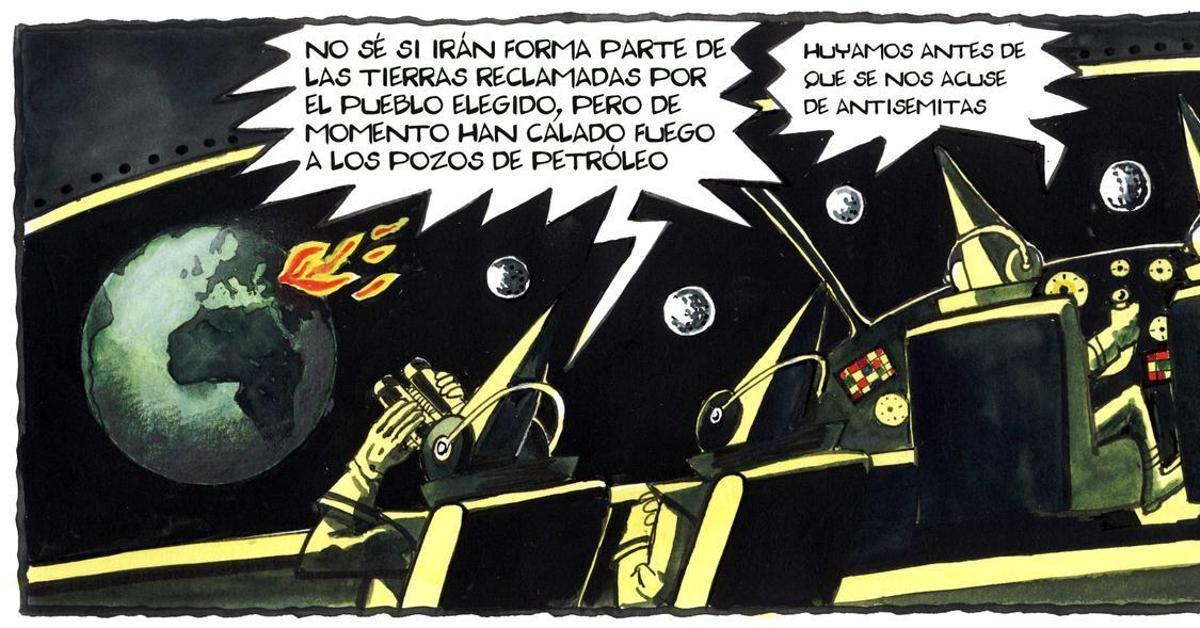 El pueblo elegido e Irán, en la viñeta de Miquel Ferreres