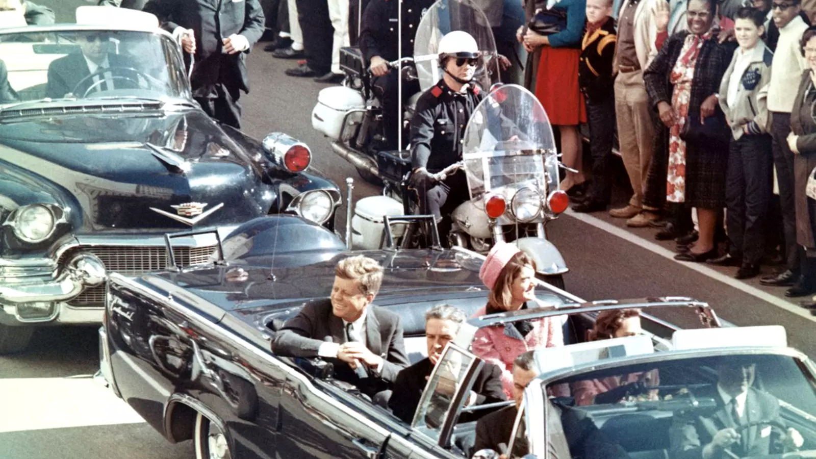 John Fitzgerald Kennedy, poc abans de ser assassinat a Dallas, el 22 de novembre del 1963