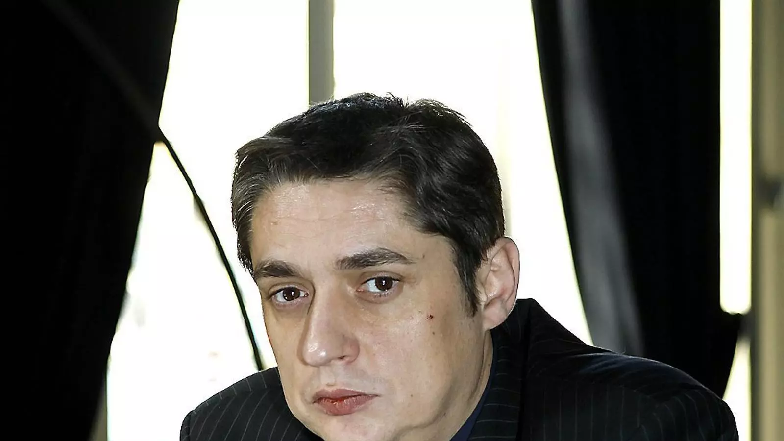 L’escriptor Francisco Casavella poc després de rebre el premi Nadal 2008.