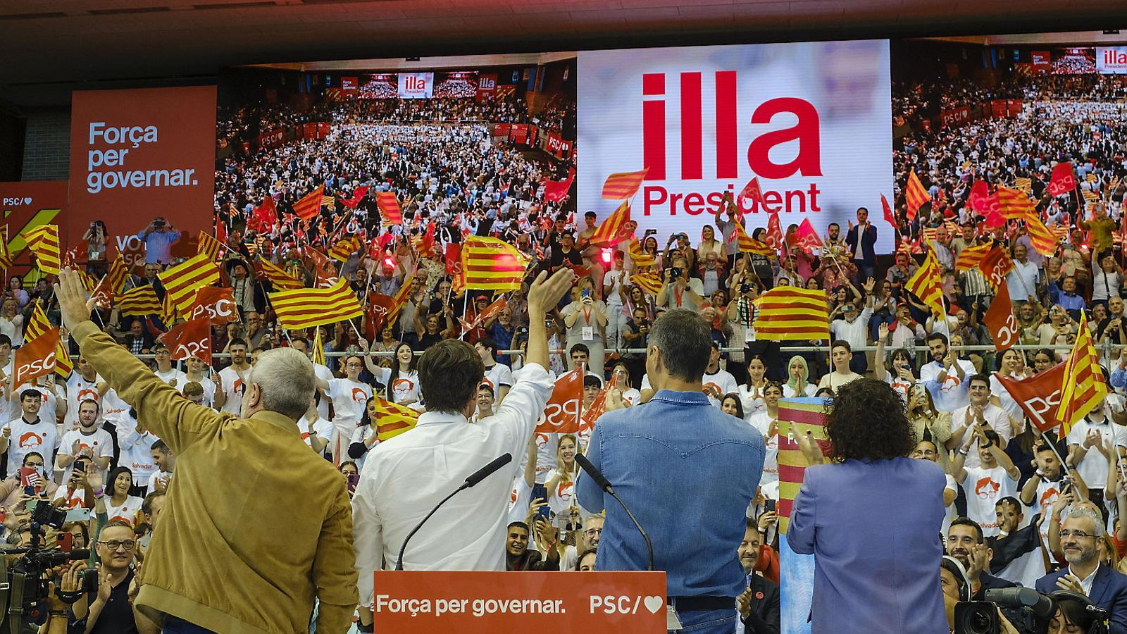 A PSC event for the 12-M electoral campaign.
