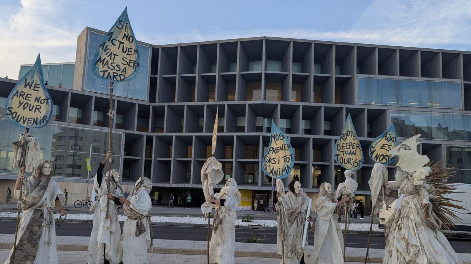 Un moment de la 'performance'.