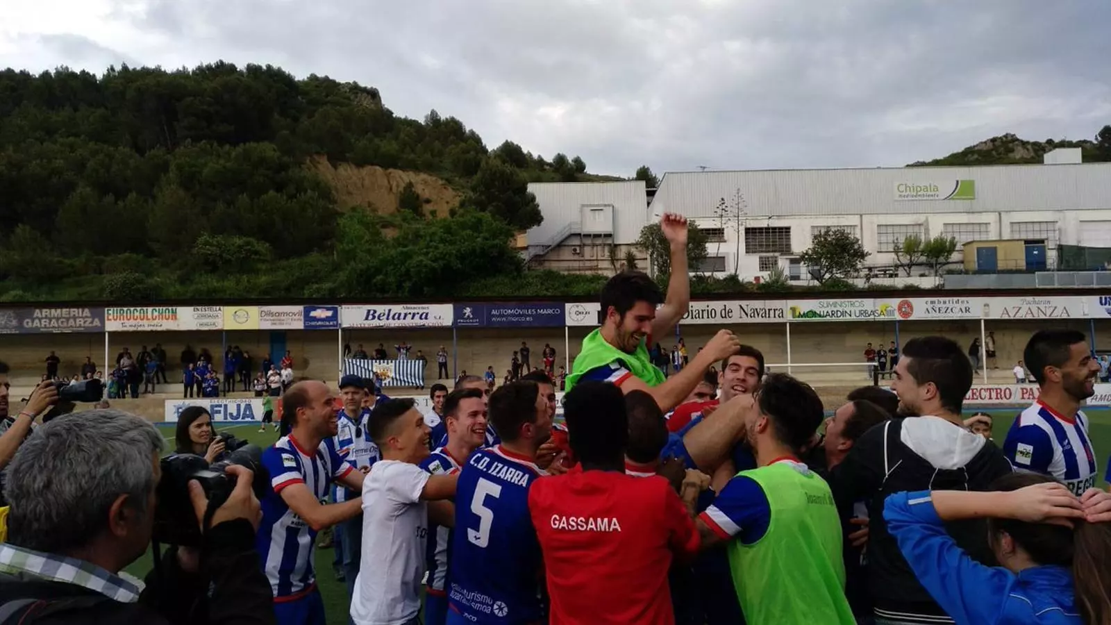El Llagostera perd (1-0) amb l'Izarra i confirma el seu descens a Tercera