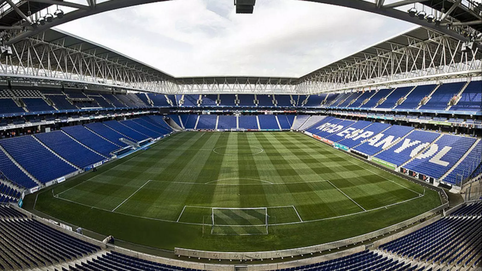 El RCDE Stadium, suyo del partido de España contra Albania.