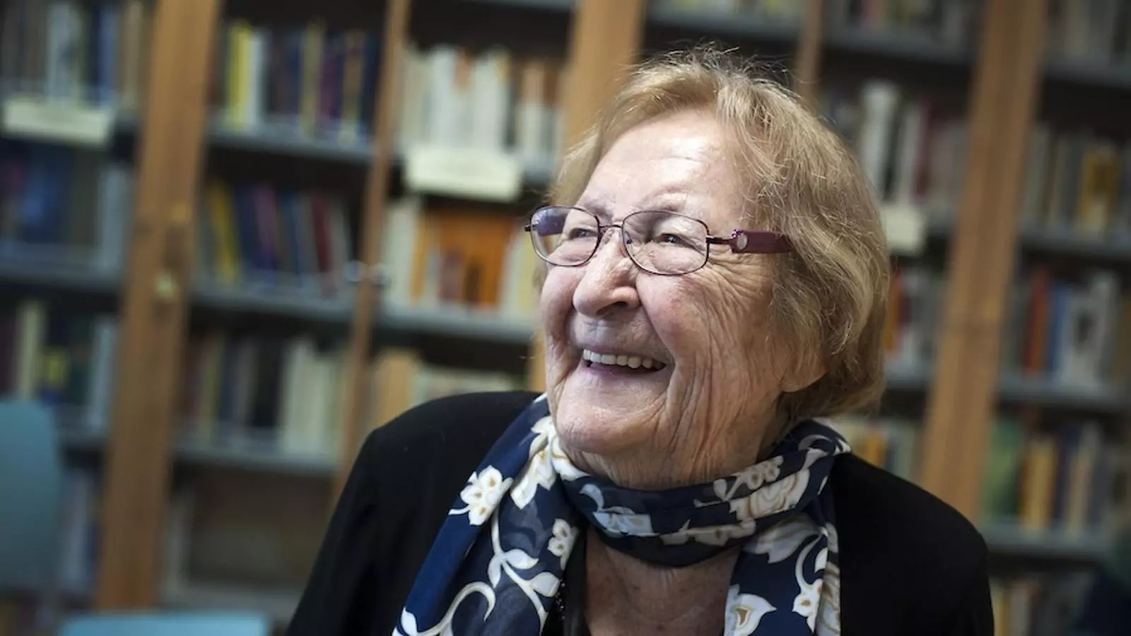 La poeta Montserrat Abelló en una imatge d'arxiu / FRANCESC MELCION