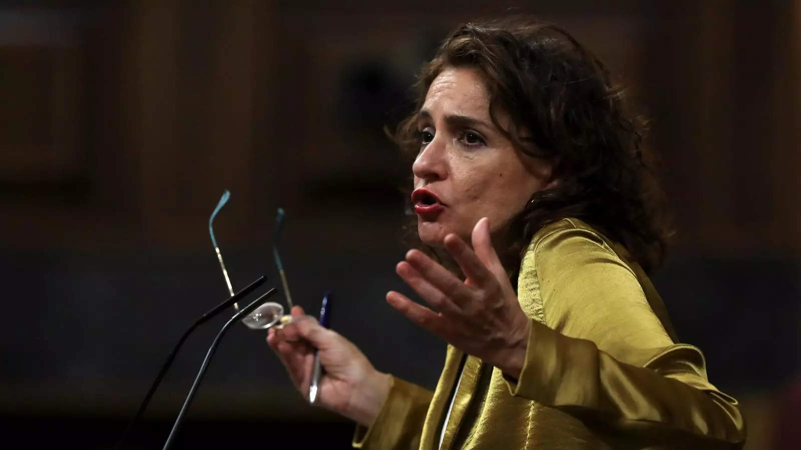 La ministra d'Hisenda del govern espanyol, Maria Jesús Montero.