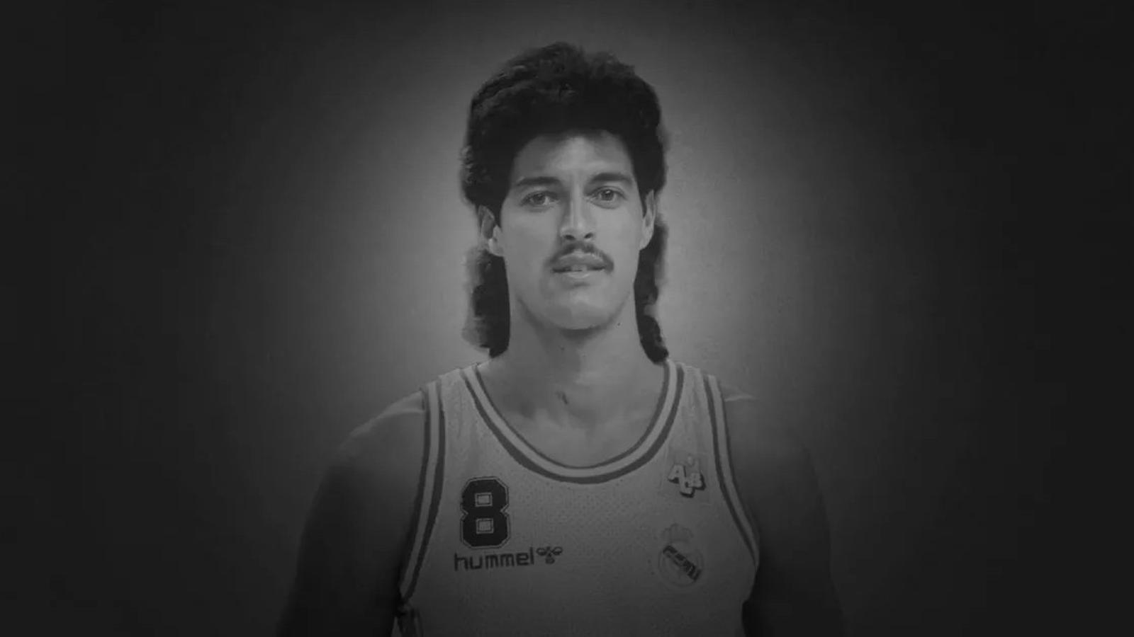 Piculín Ortiz when he played at Real Madrid.
