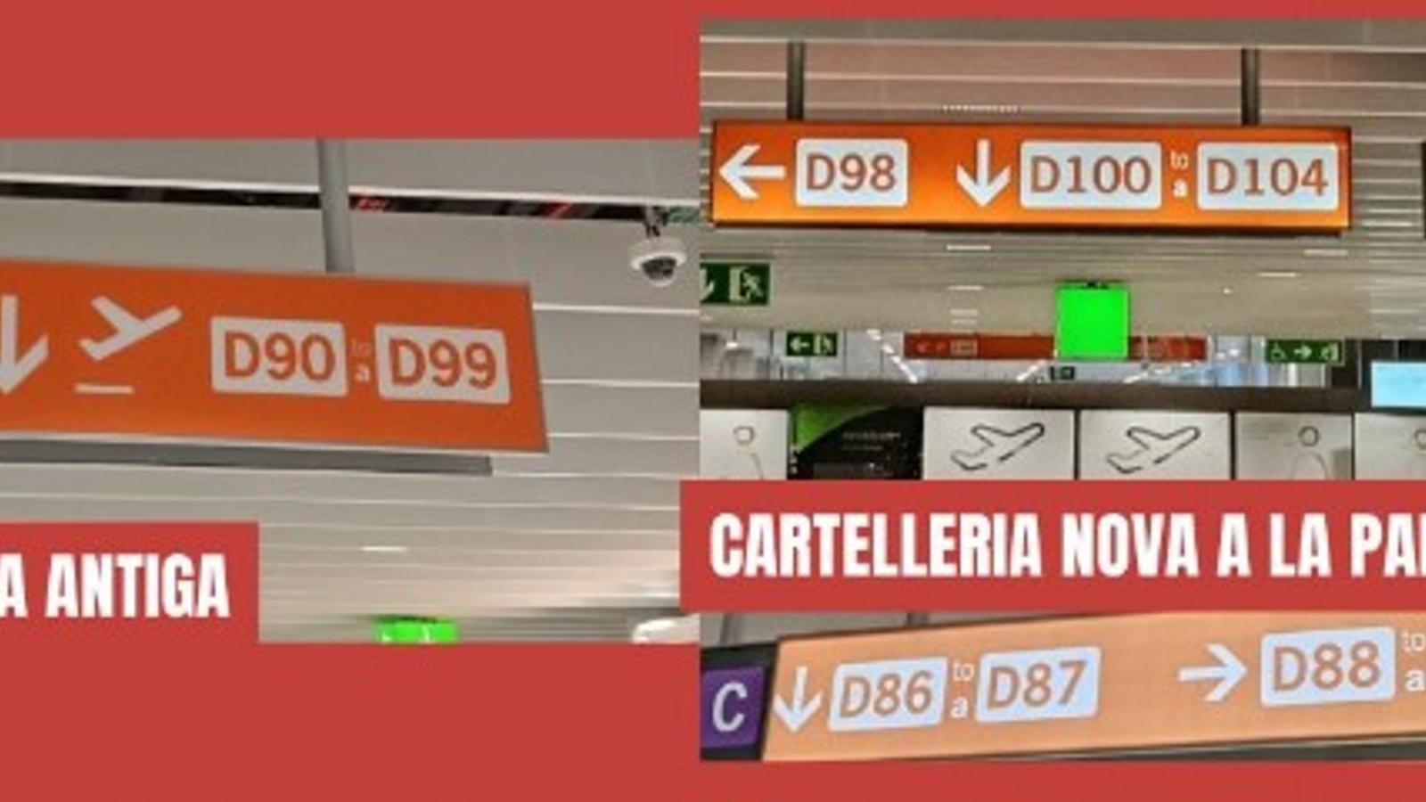 Die neuen Flugsteigtore.