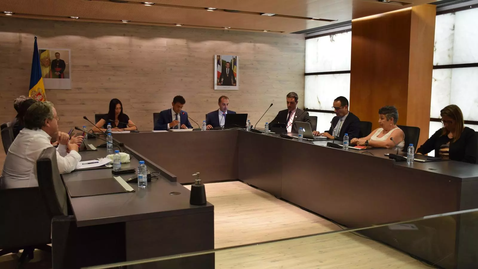 La sessió de consell de comú d'aquest dimarts a Ordino.