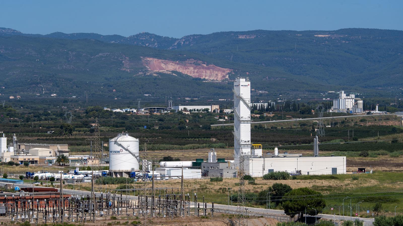 The Messer company plant in El Morell.