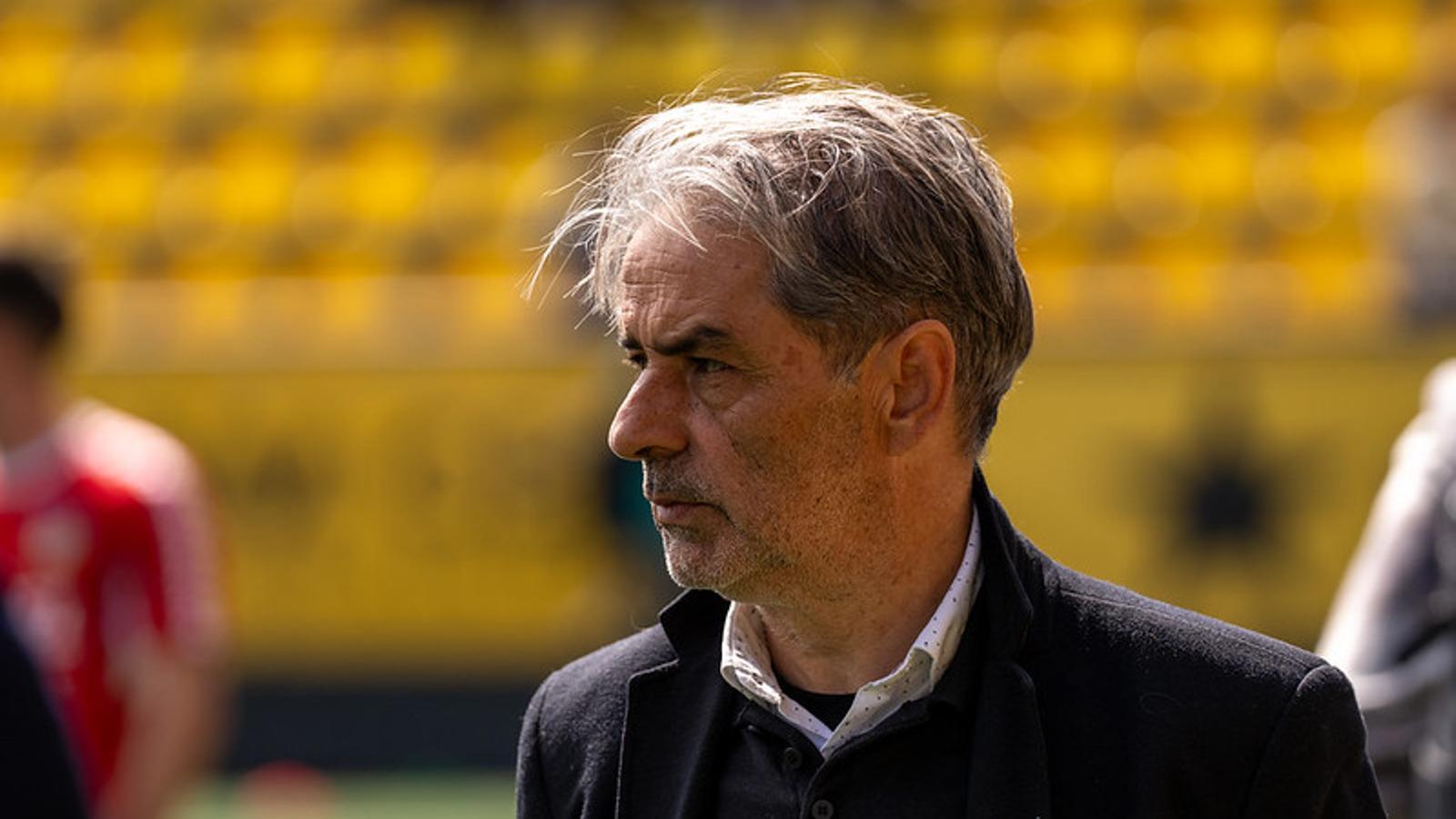 Natxo González, entrenador de la UE Sant Andreu