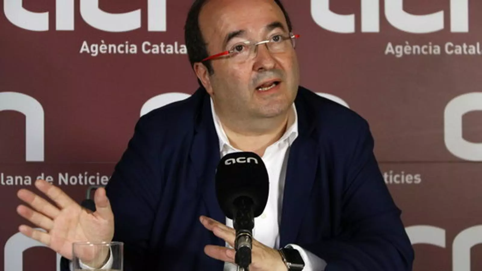 El secretari general del PSC, Miquel Iceta