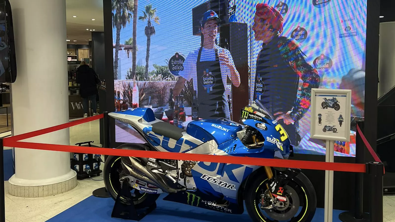 Una part de l'espai d'Estrella Galicia situada a La Rotonda, de Pyrénées Andorra.