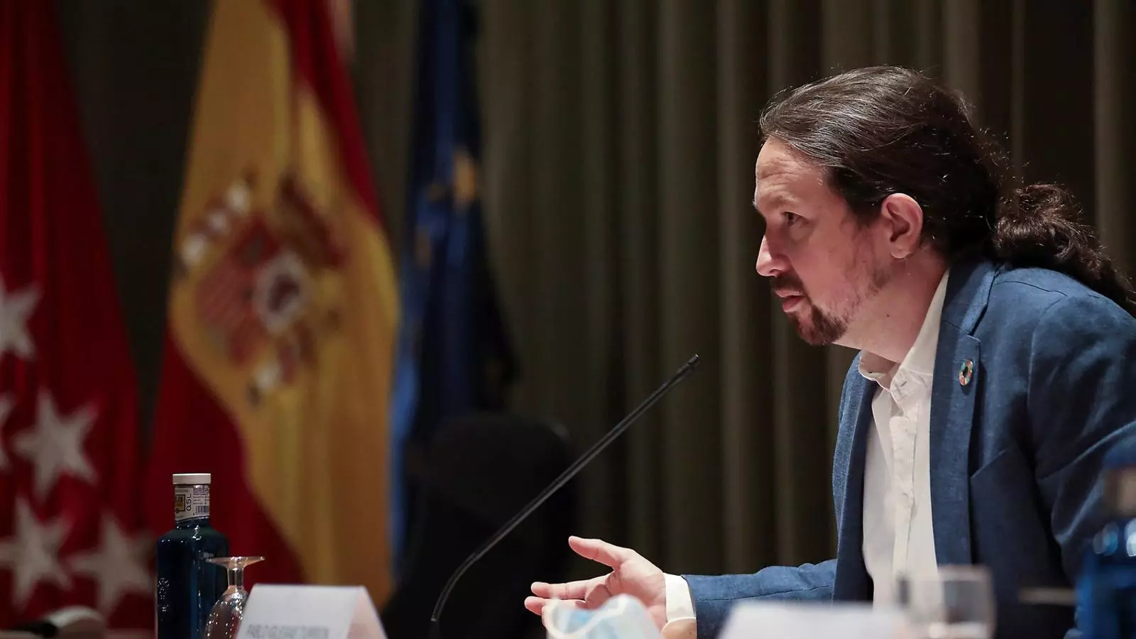 El líder de Podem i vicepresident segon del govern espanyol, Pablo Iglesias.