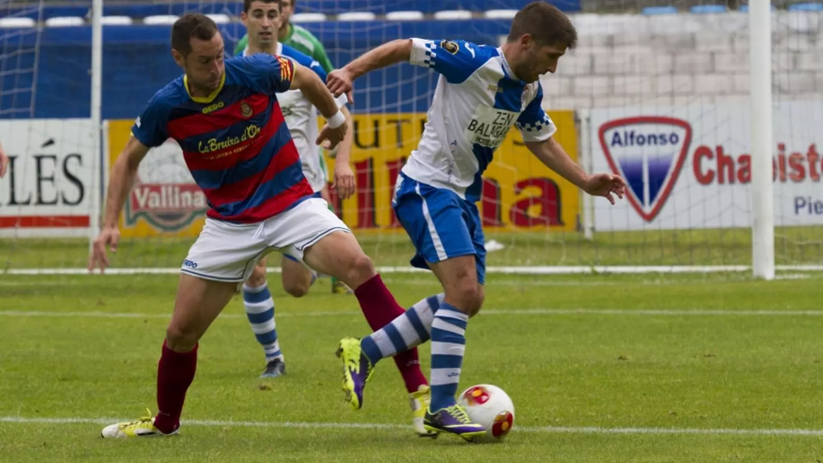 Imatge del partit d'anada a Avilés / REAL AVILÉS