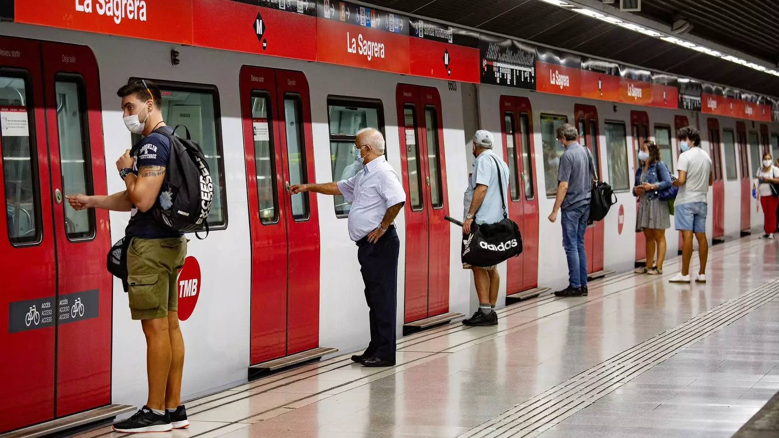 Imatge d'arxiu del Metro de Barcelona.