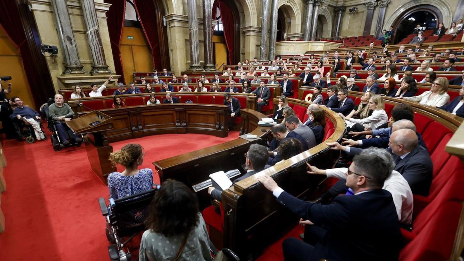 A plenary session of Parliament recently.