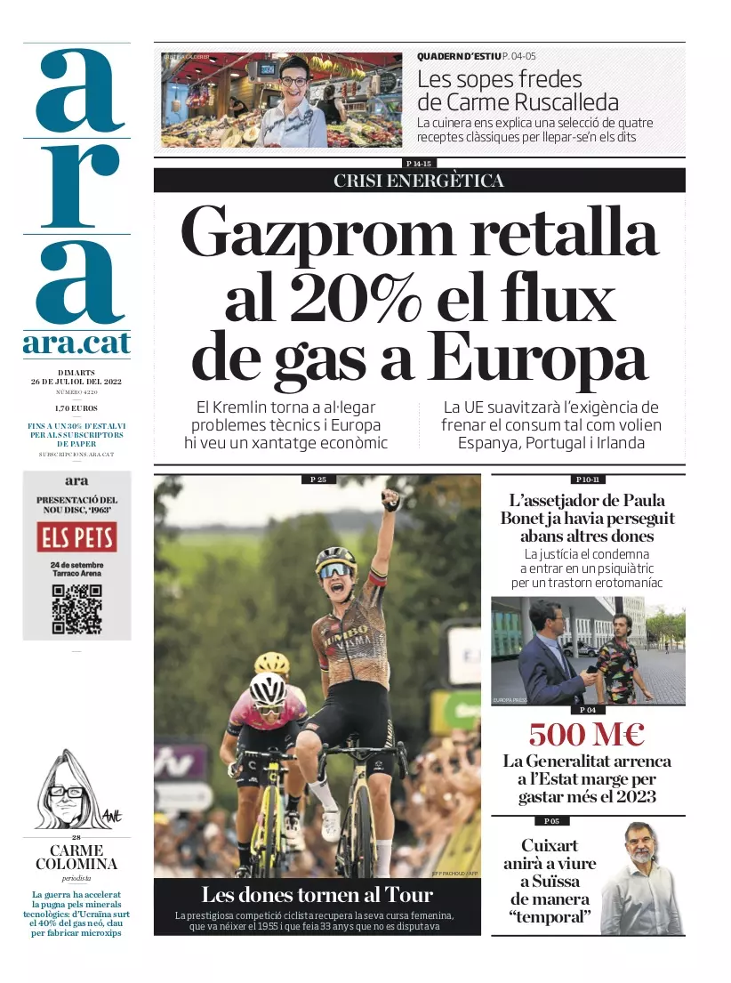 portada ara 26/07/22