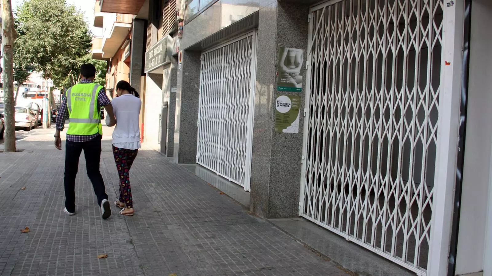 Operació de la Guàrdia Civil a Barcelona contra el tràfic de persones / ACN