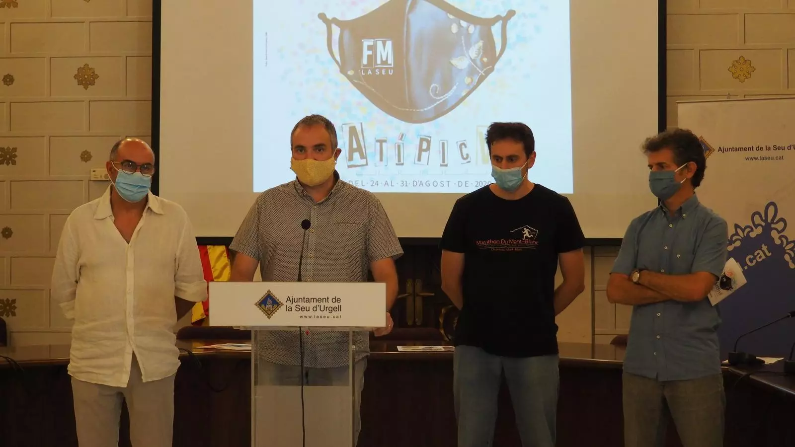 Presentació de la Festa Major de la Seu d'Urgell 2020. / AJUNTAMENT LA SEU