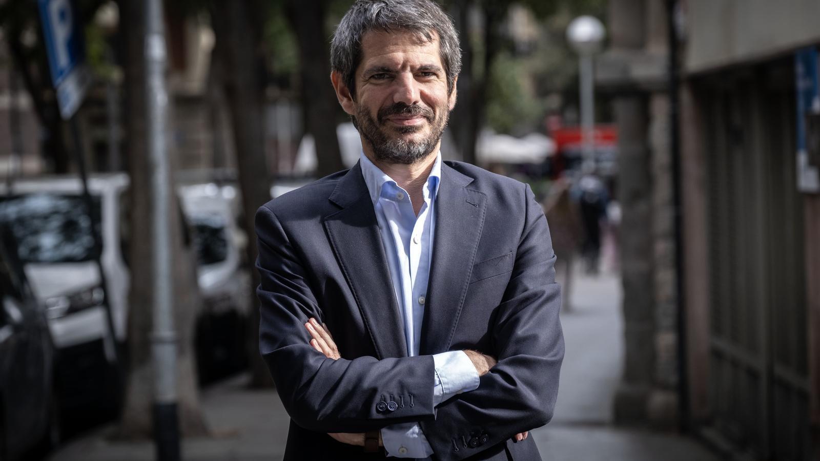 The Minister of Culture and number 2 of Broad Front for Barcelona, Ernest Urtasun.