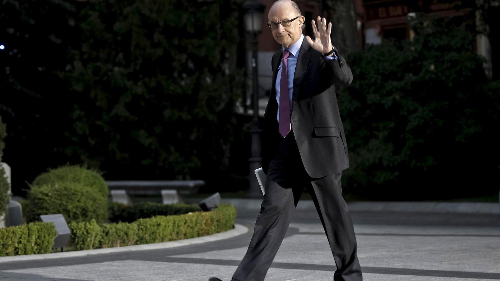 Former Finance Minister Cristóbal Montoro in a file photo.