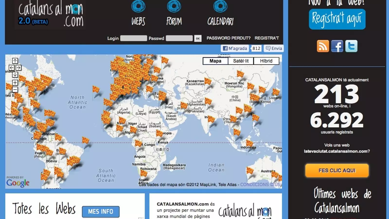 Web de Catalans al món