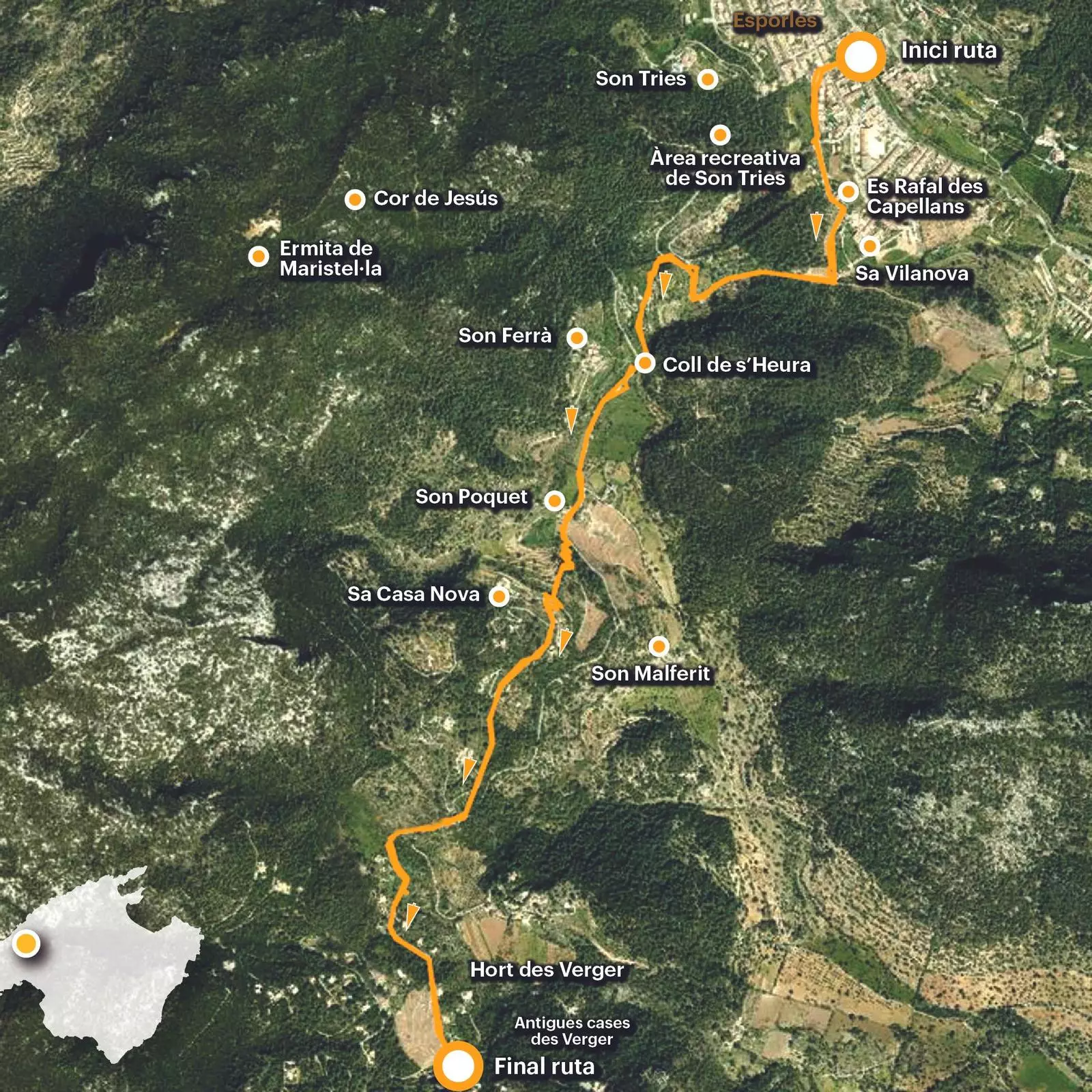 La ruta.