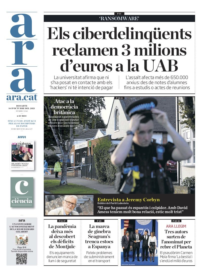 portada ara 16/10/21