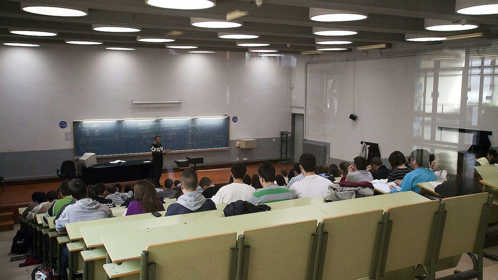 Estudiants universitaris, en una imatge d'arxiu.