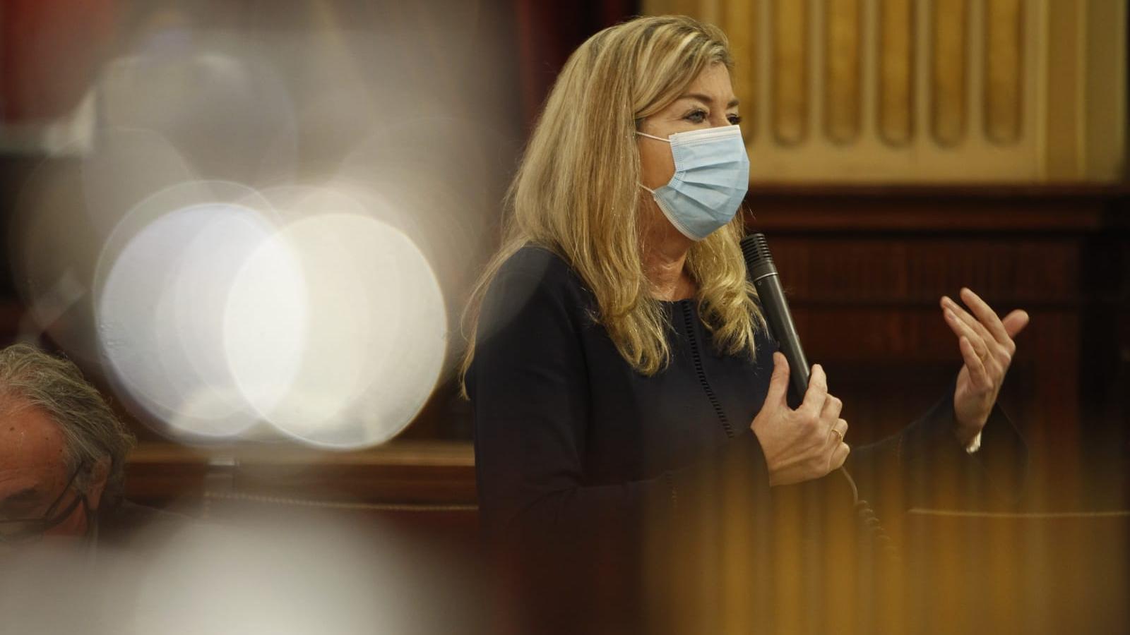 Patricia Gómez aquest dimarts al Parlament.