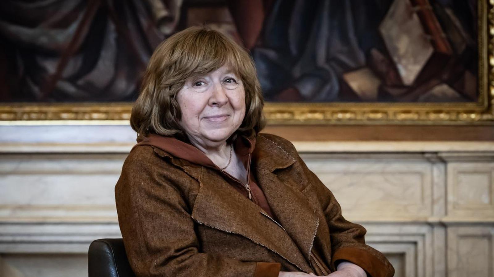Svetlana Alexievich, Belarusian journalist and writer.