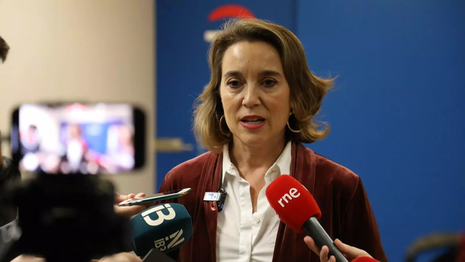 La secretària general del PP, Cuca Gamarra