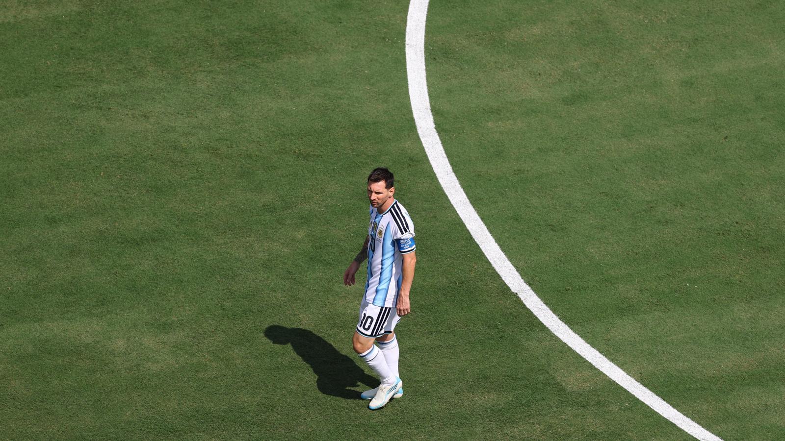 Soccer Football - FIFA World Cup 2026 - Final - Spain v Argentina - New York/New Jersey Stadium, East Rutherford, New Jersey, U.S. - July 19, 2026 Argentina's Lionel Messi REUTERS/Carlos Barria
