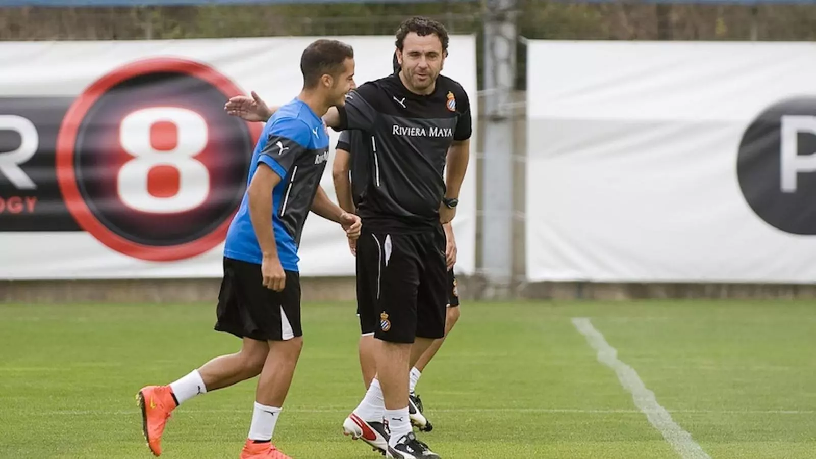 Sergio González, durant un entrenament de l'Espanyol / RCD ESPANYOL
