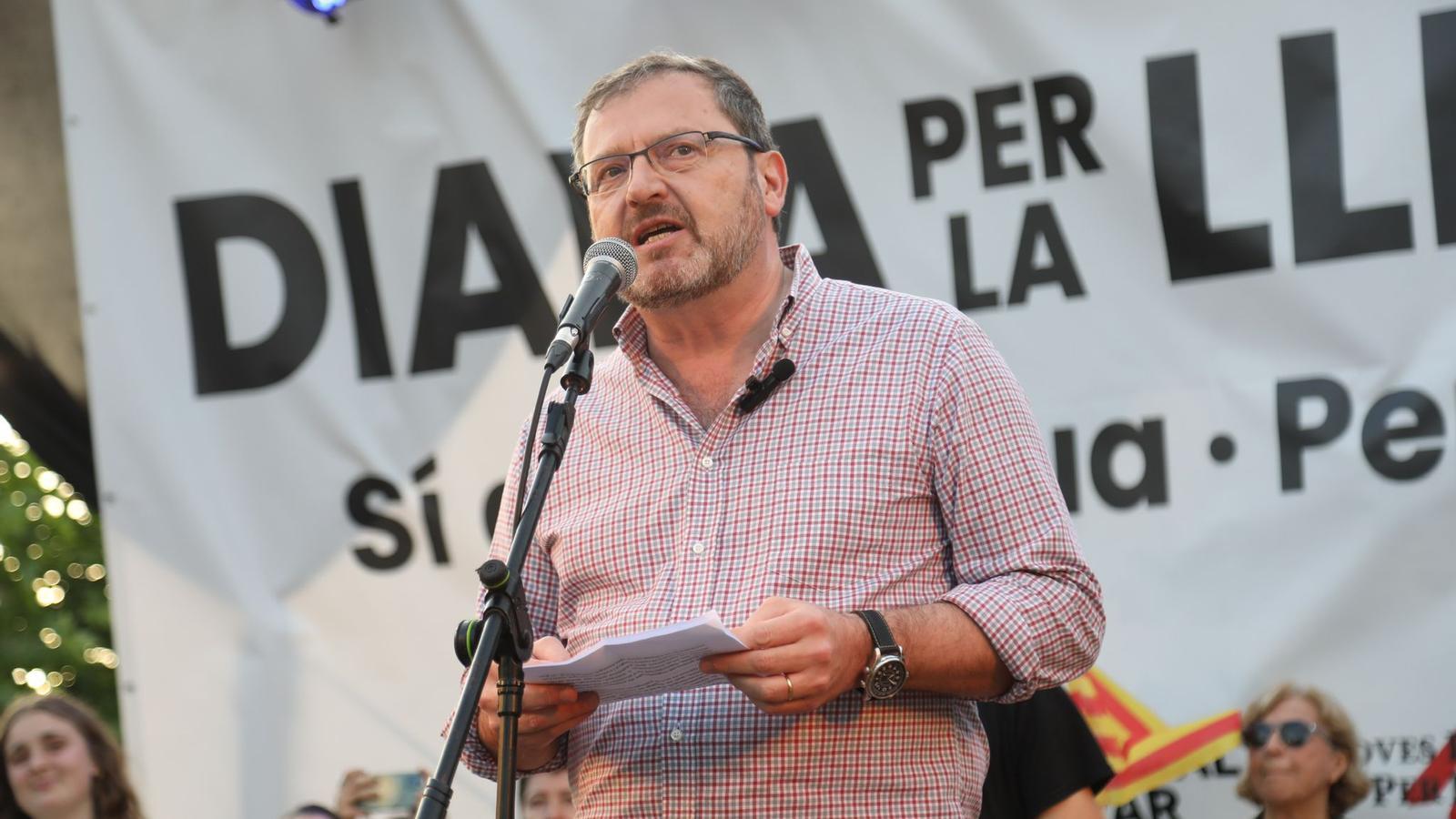 The president of the OCB, Antoni Llabrés, also participated.