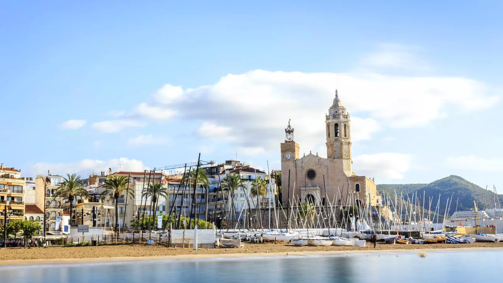 La família de Lluïsa Vidal va estiuejar uns quants anys a Sitges.