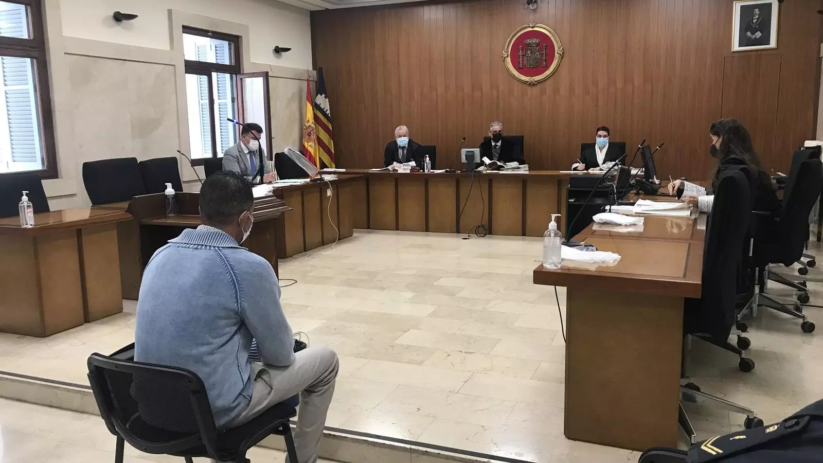 El condemnat aquest matí a l'Audiència de Palma