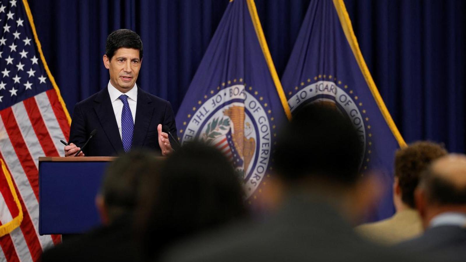 The president of the Federal Reserve, Kevin Warsh, this Wednesday in Washington.