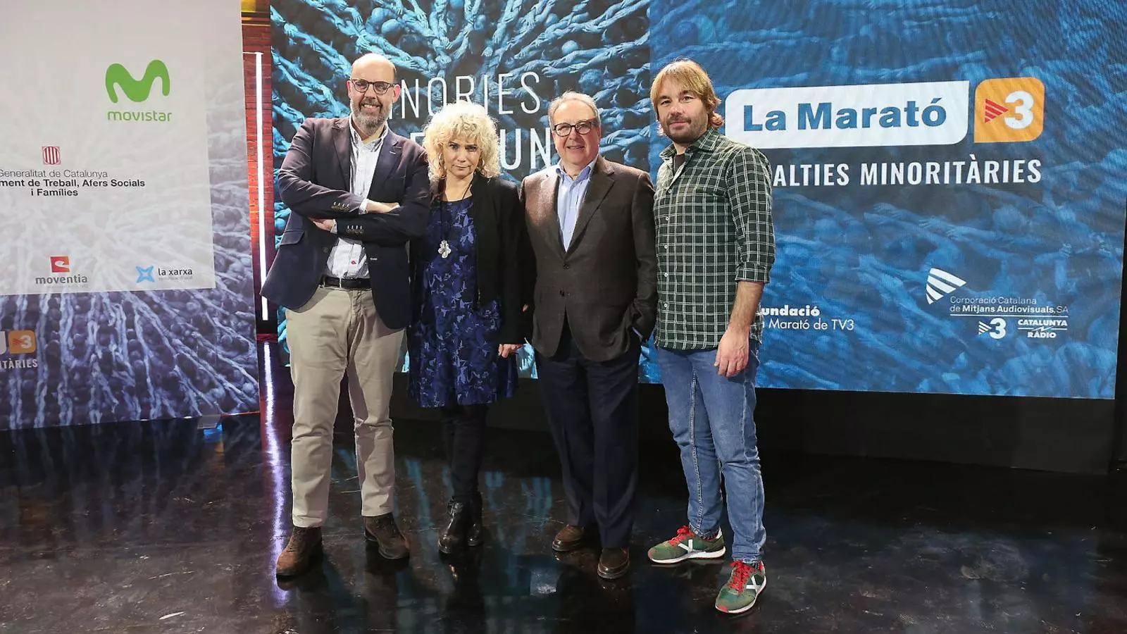 Quim Masferrer presentarà La Marató amb la col·laboració de Jordi Basté (des d’Olot), Mònica Terribas (des de Tàrrega) i Josep Cuní (des de Reus).