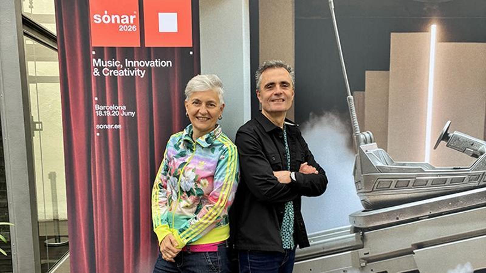 The professor of Music and Aesthetics and researcher at the UB Magda Polo Pujadas and the researcher at IDIBELL and the Catalan Institute of Oncology (ICO) Miquel Àngel Pujana.