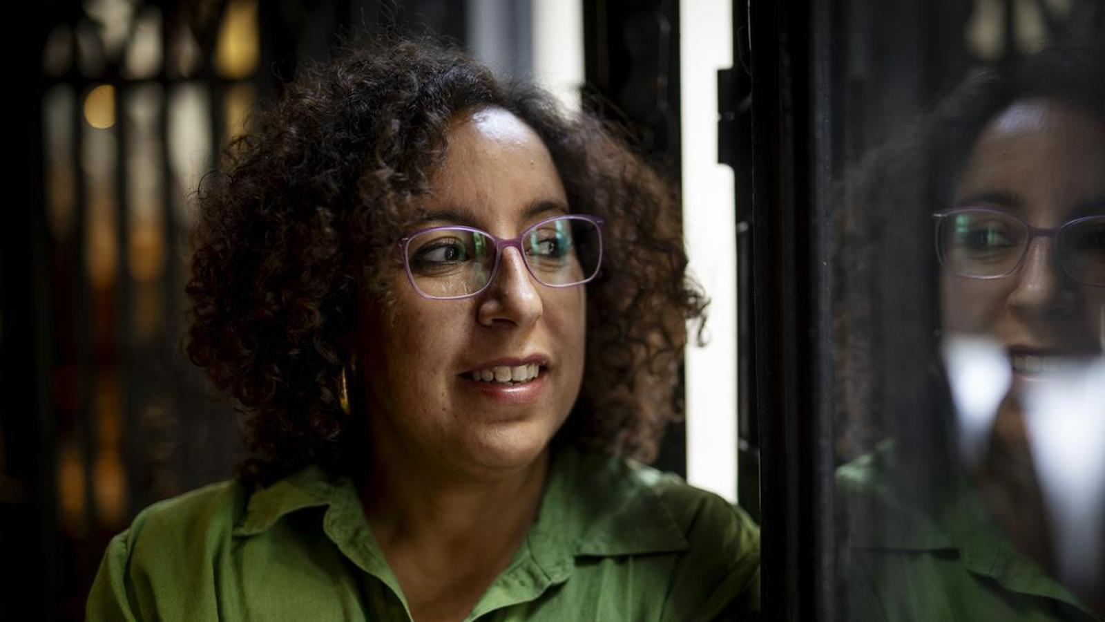 The writer Najat El Hachmi.