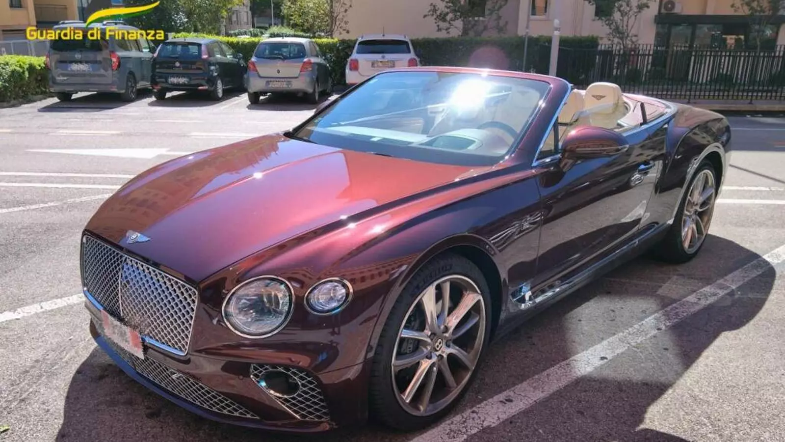 El Bentley comissat.
