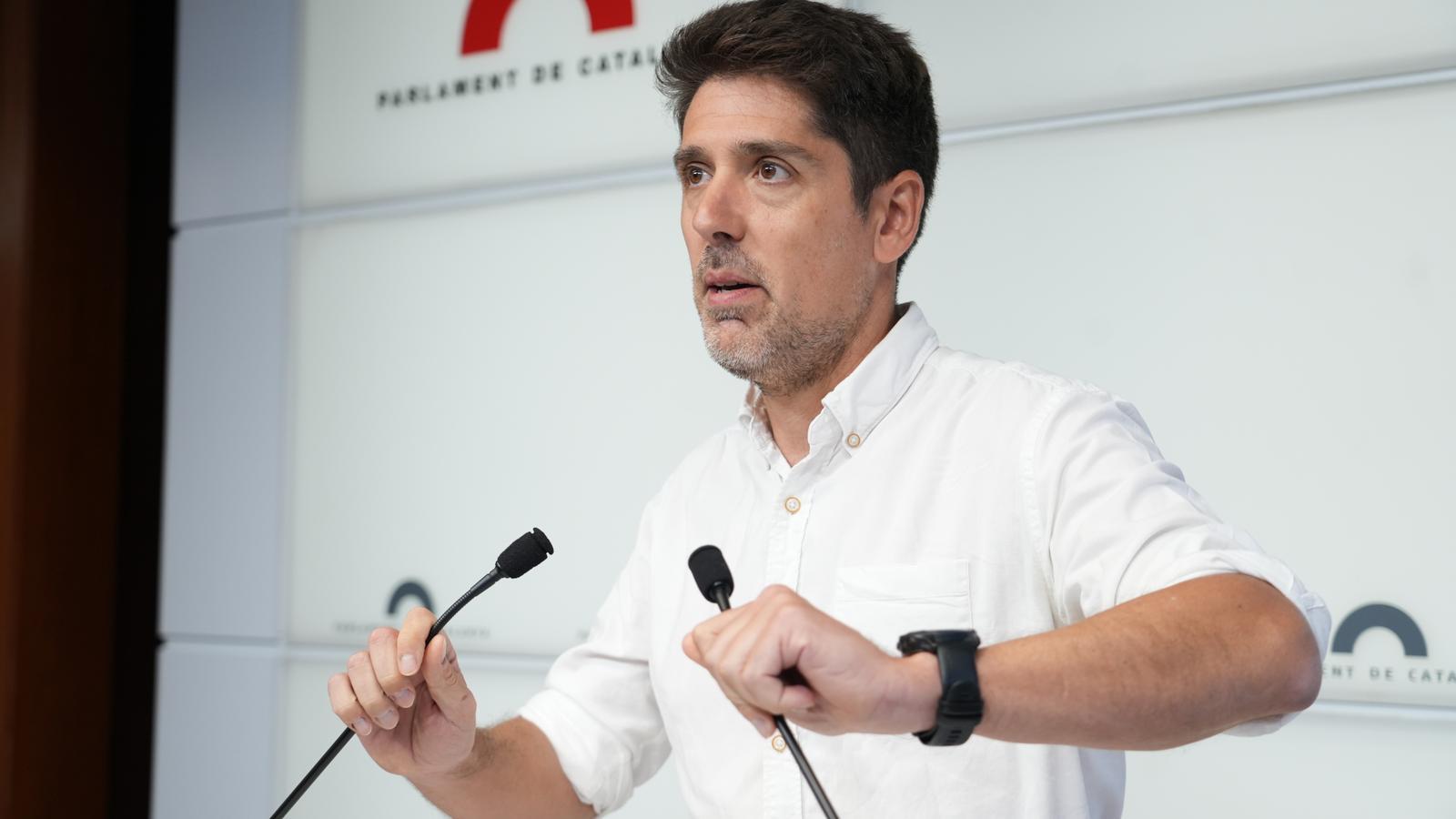 David Cid, in the Parliament