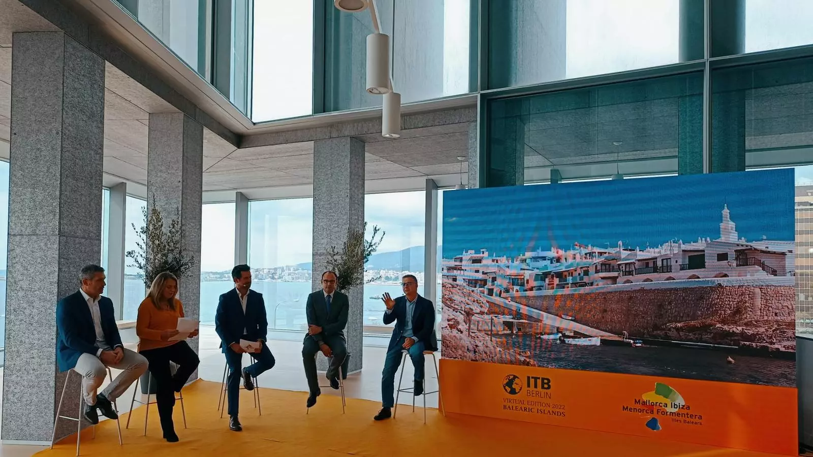 Presència menorquina a l'acte celebrat a Palma.
