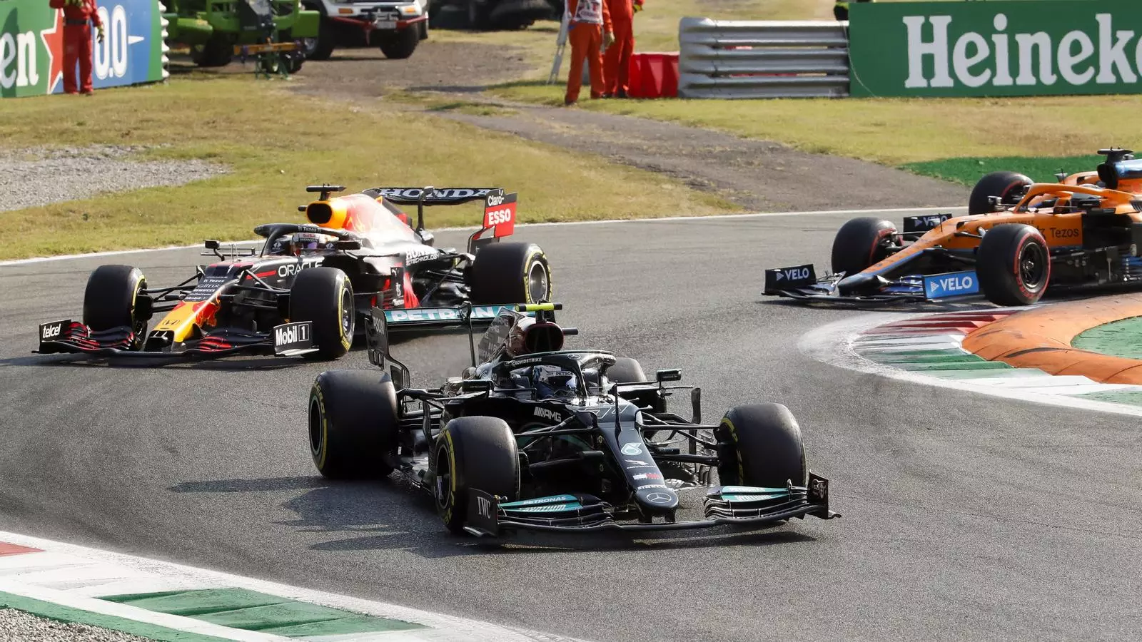 Valtteri Bottas durant la classificació a l'sprint