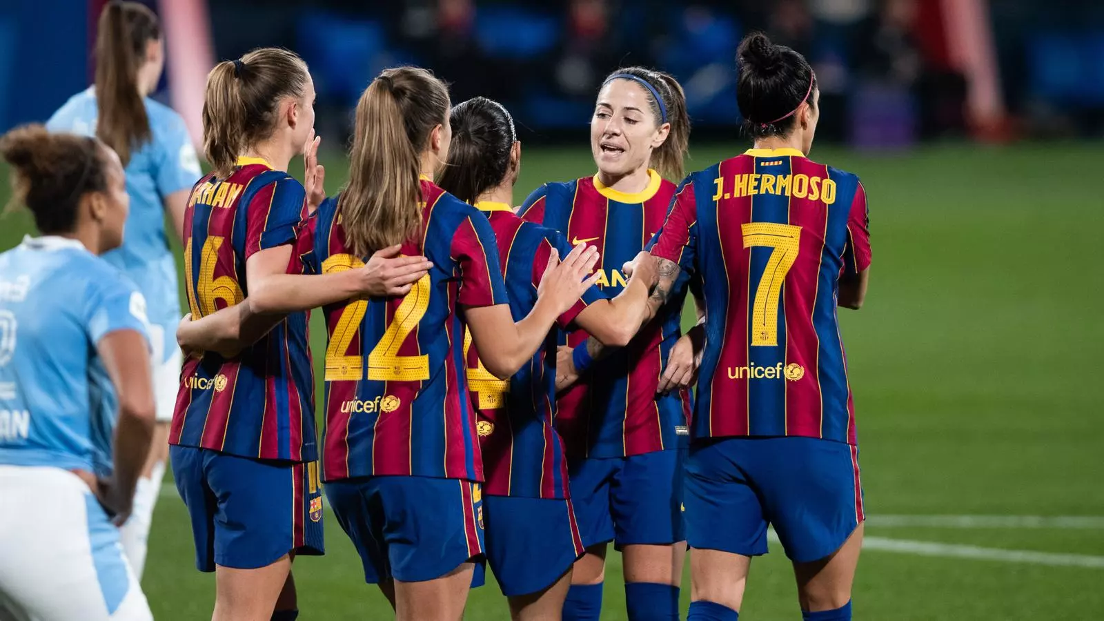 Celebració del Barça