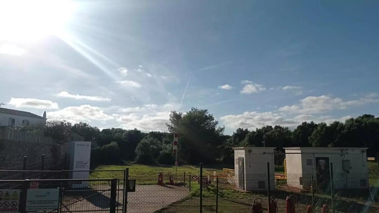 Una de les instal·lacions de Redexis a Menorca.