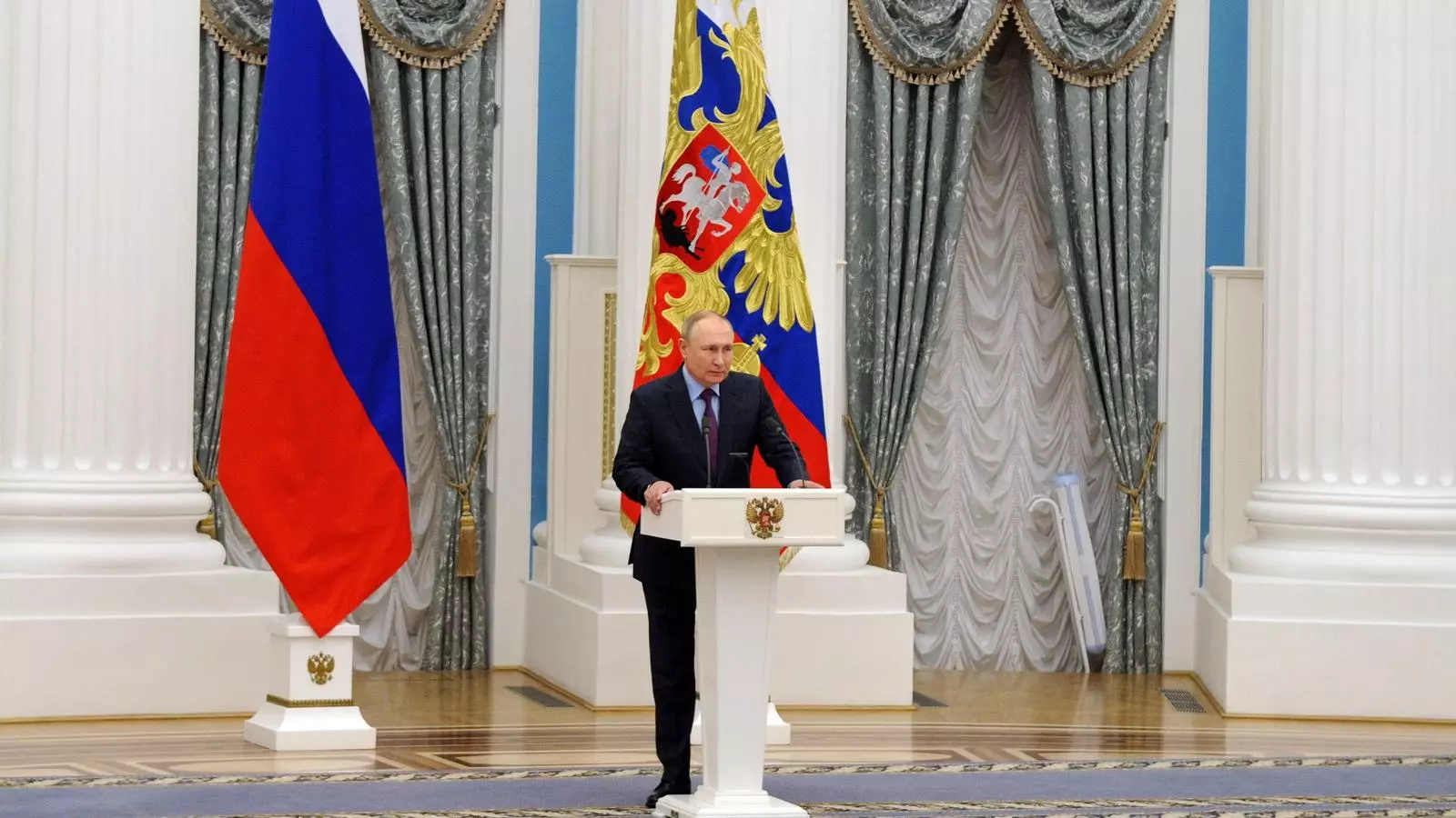 Vladímir Putin en una imatge del 22 de febrer.