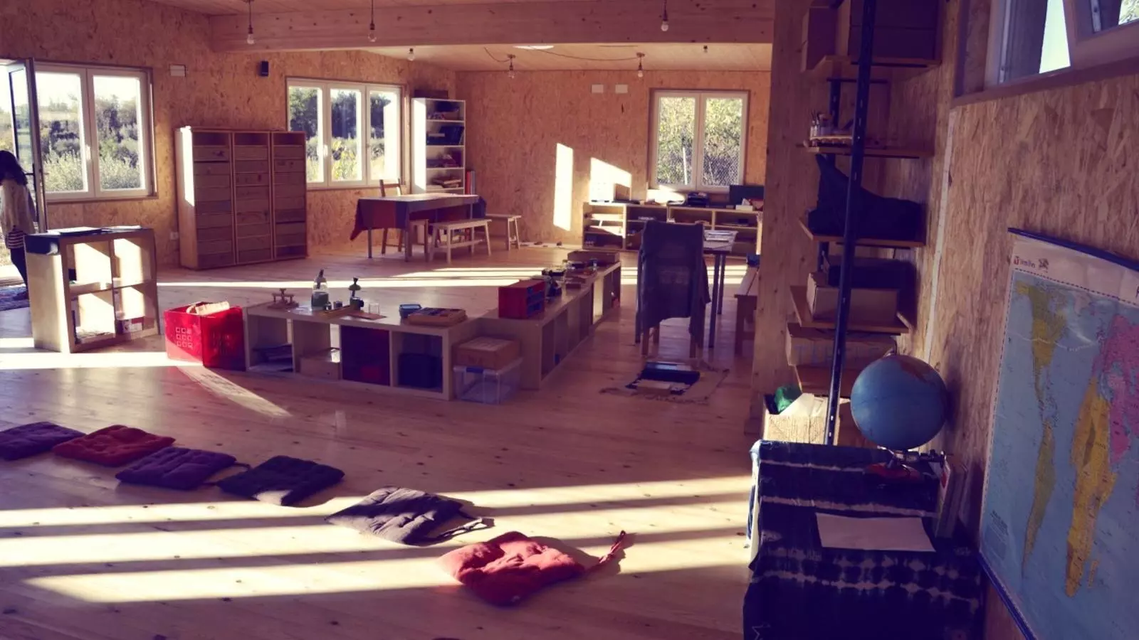 Una de les sales del Submarí Lila, al Milà (Alt Camp). / SUBMARÍ LILA